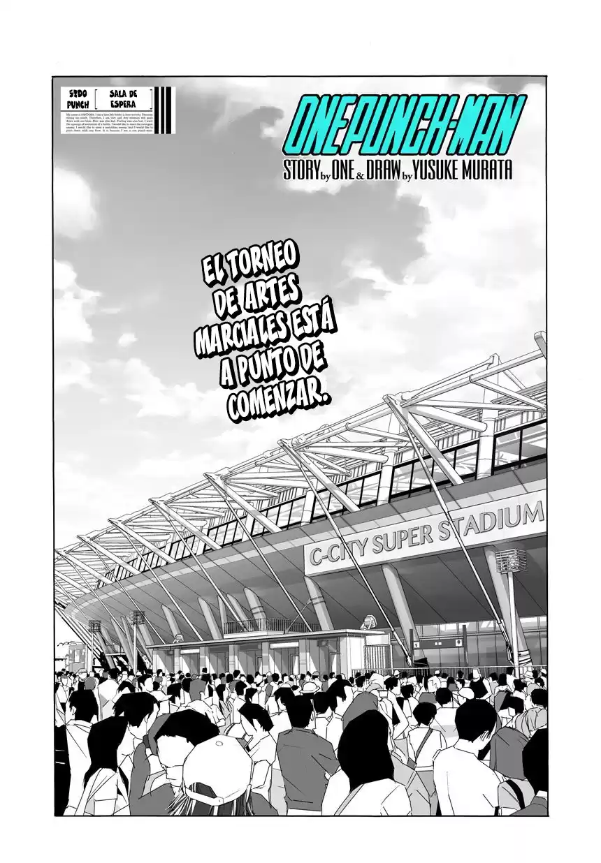 One Punch-Man Capitulo 77: Sala de espera [1] página 2