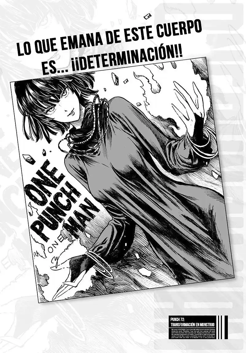 One Punch-Man Capitulo 110: Transformación en Monstruo [1] página 2