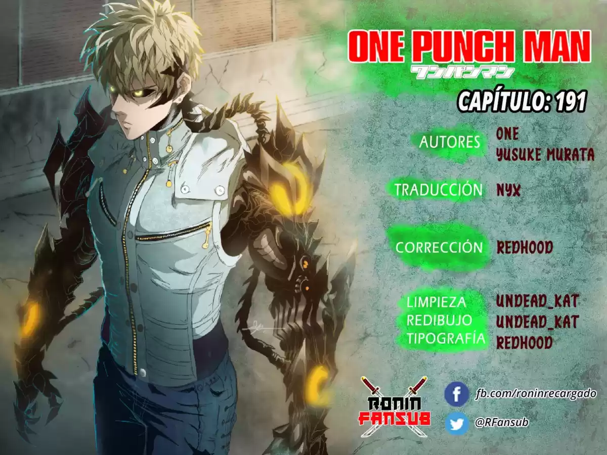 One Punch-Man Capitulo 234: Héroes página 1