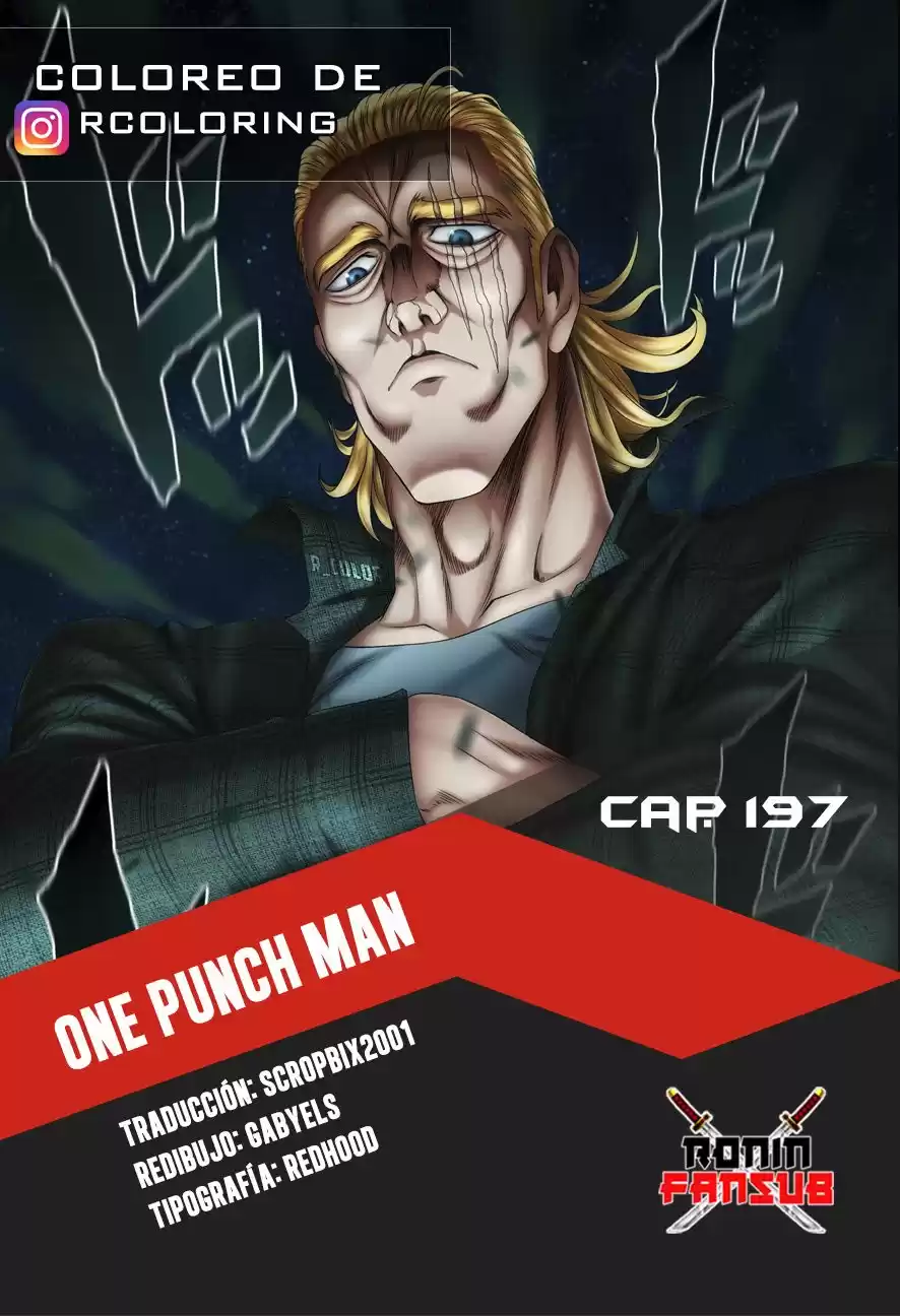 One Punch-Man Capitulo 197: ULTIMATE HELLFIRE BURST WAVE MOTION PURGATORY CANNON página 1