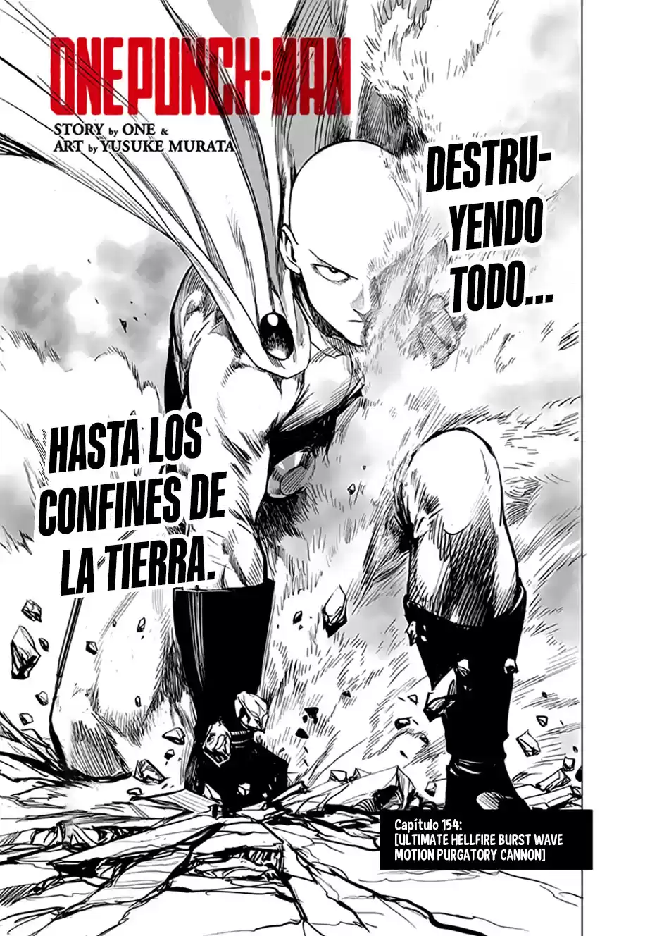 One Punch-Man Capitulo 197: ULTIMATE HELLFIRE BURST WAVE MOTION PURGATORY CANNON página 2