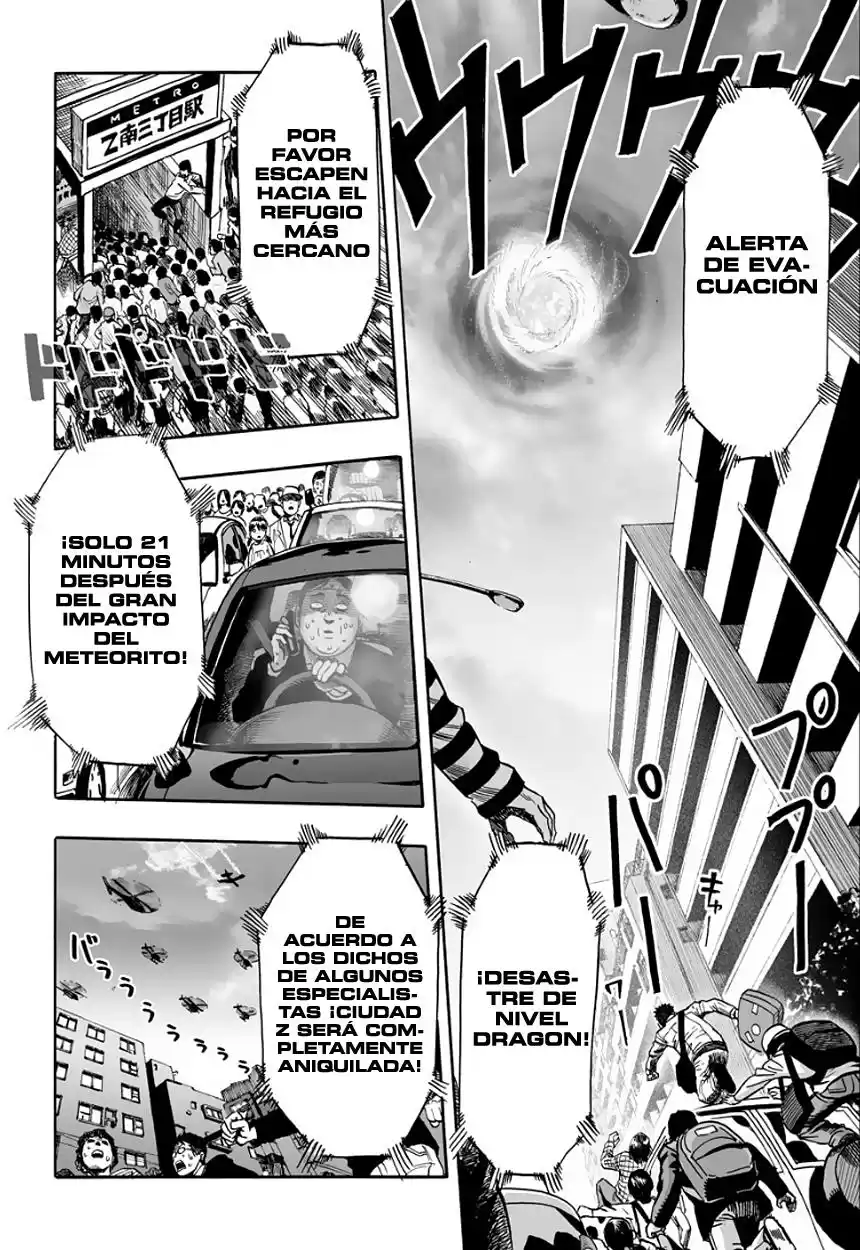 One Punch-Man Capitulo 24: Meteorito Gigante 2 (23) página 5