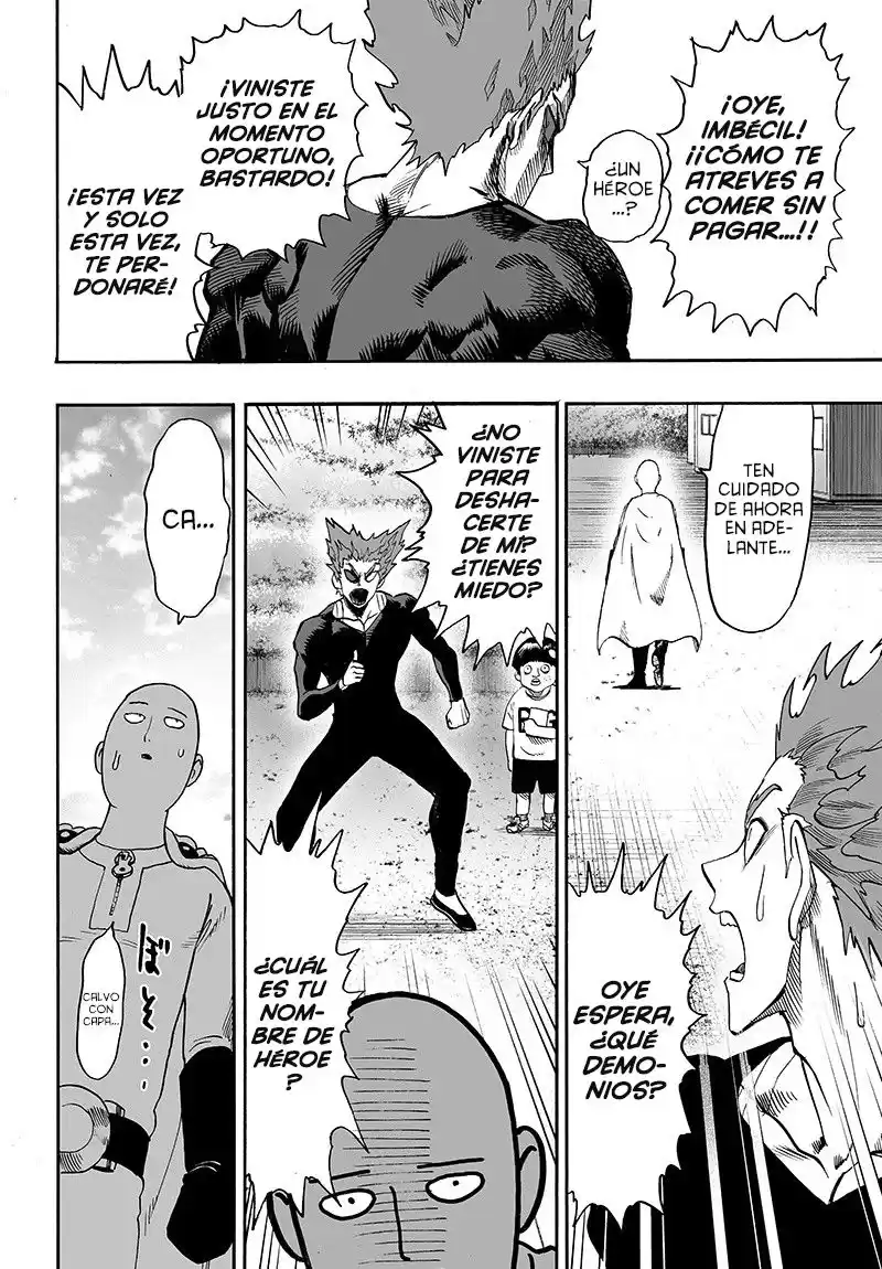 One Punch-Man Capitulo 128: Naturaleza de monstruo página 31