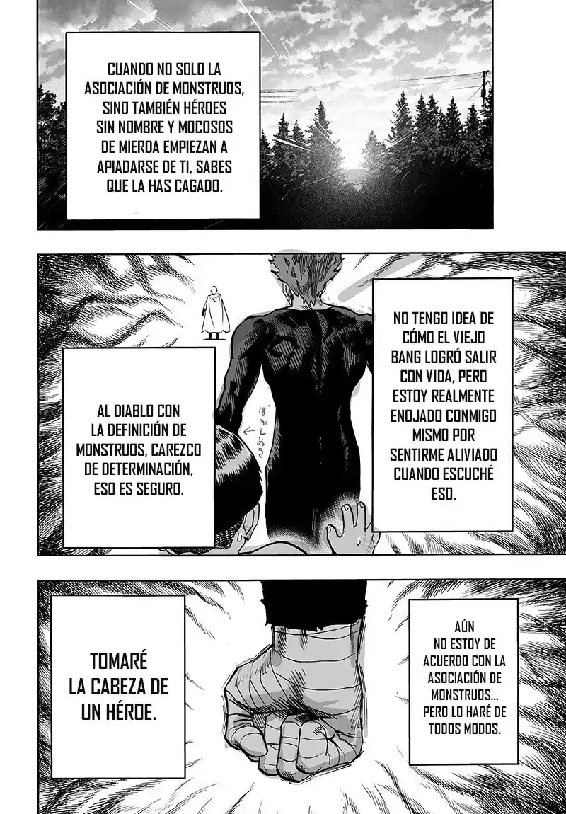 One Punch-Man Capitulo 128: Naturaleza de monstruo página 33