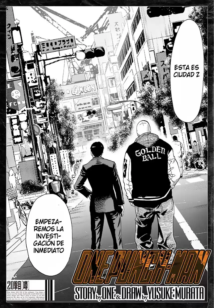 One Punch-Man Capitulo 21: El Rumor 1 (21) página 4