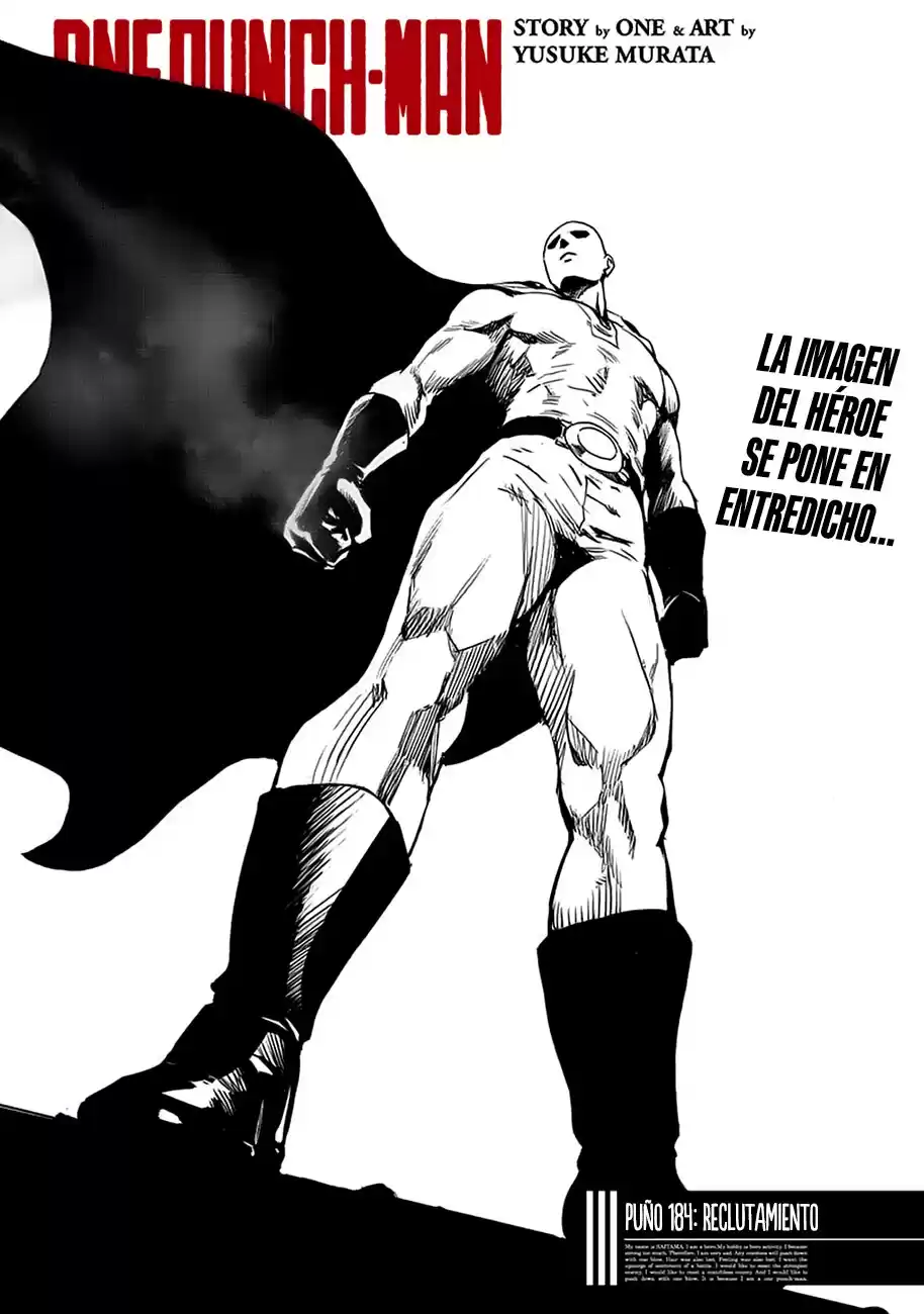 One Punch-Man Capitulo 227: Reclutamiento página 3