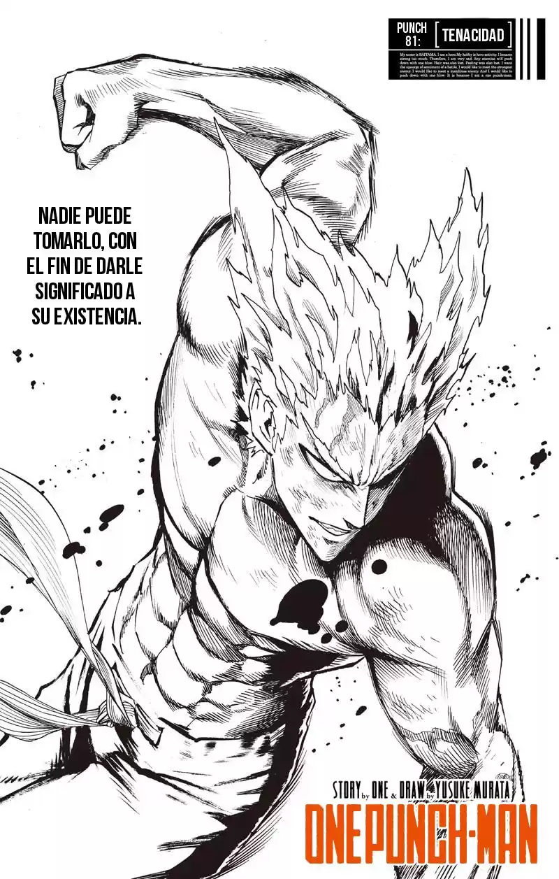 One Punch-Man Capitulo 122: Tenacidad página 2