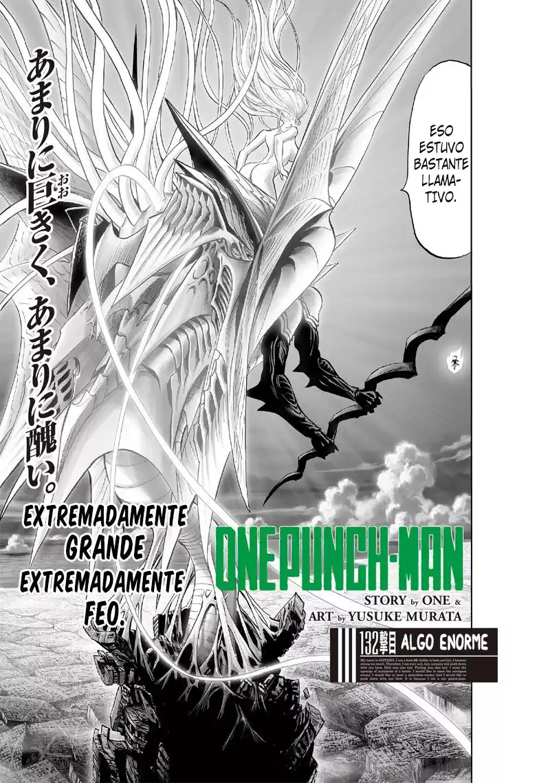 One Punch-Man Capitulo 175: Algo enorme página 2