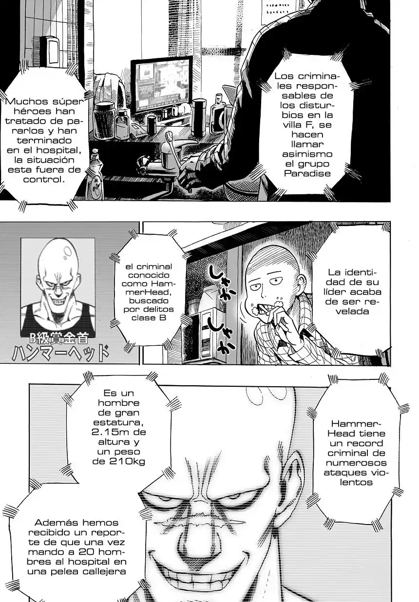 One Punch-Man Capitulo 12: Grupo Paradise página 14