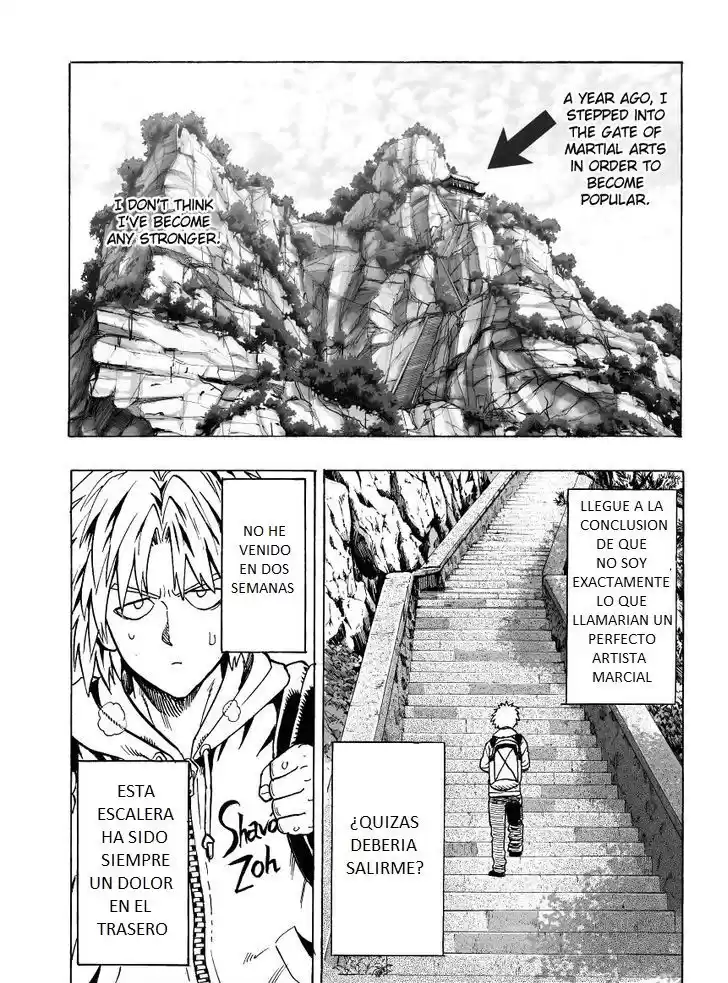 One Punch-Man Capitulo 42.02: discípulo numero 1 página 1