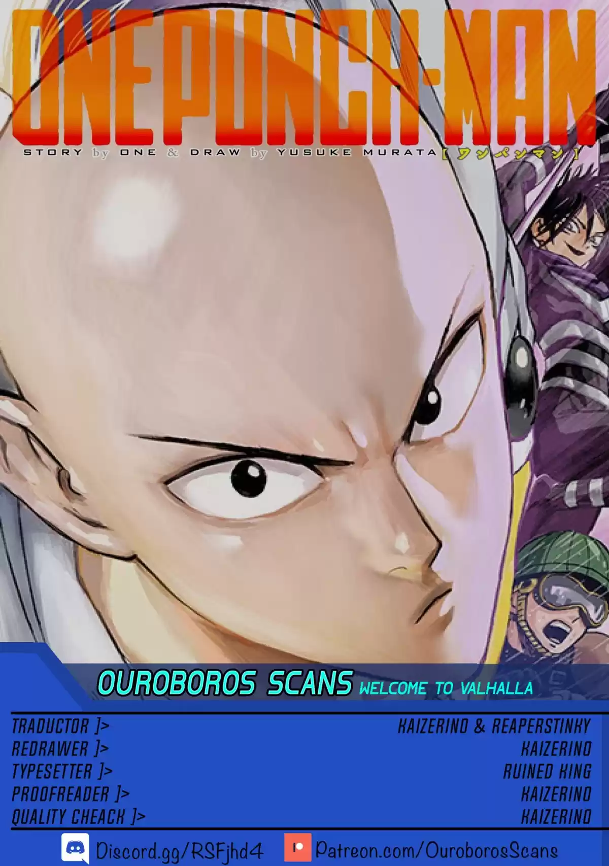 One Punch-Man Capitulo 169 página 1