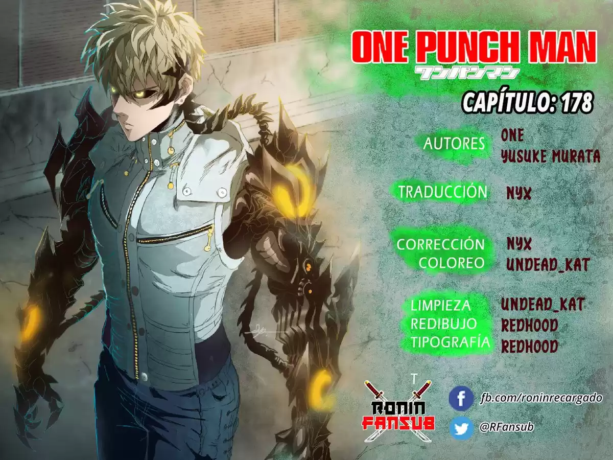 One Punch-Man Capitulo 221: ¡Hazlo afuera! página 1