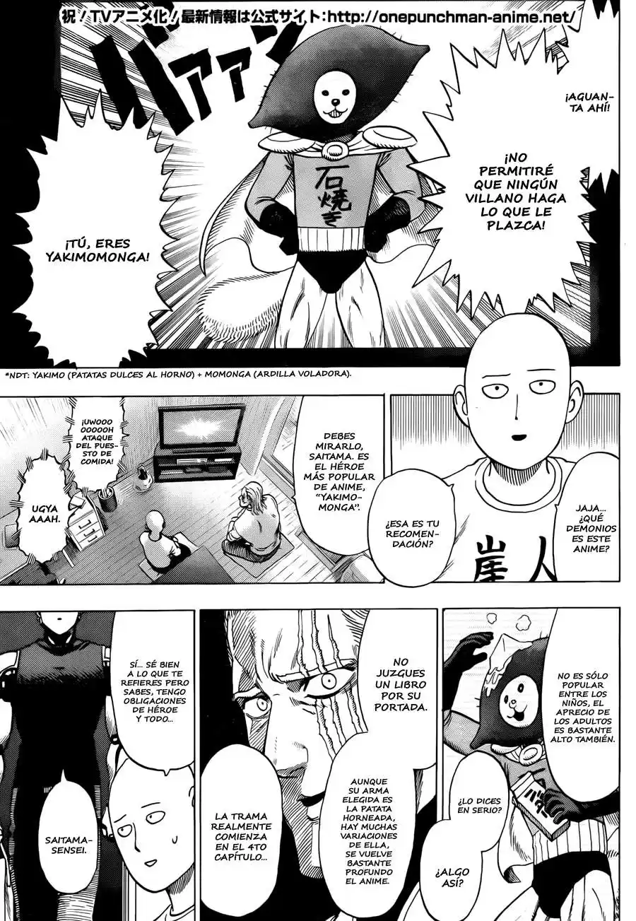 One Punch-Man Capitulo 66.05: Sense página 3