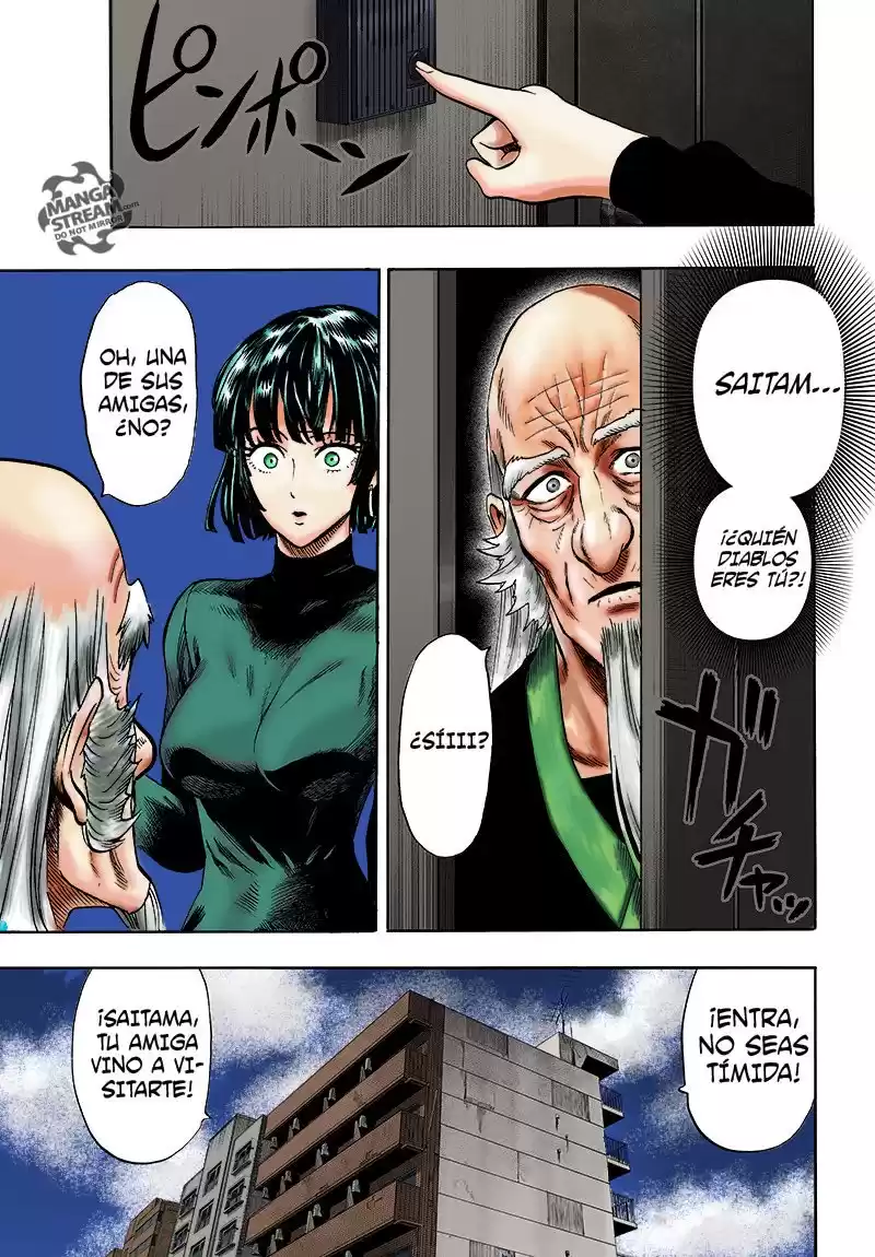 One Punch-Man Capitulo 126.2: ¿Es porque soy el calvo con capa? [Coloreado] página 30