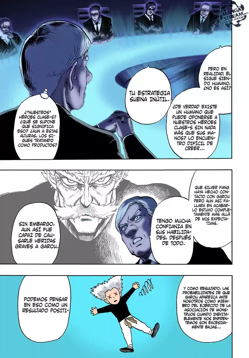 One Punch-Man Capitulo 126.2: ¿Es porque soy el calvo con capa? [Coloreado] página 4