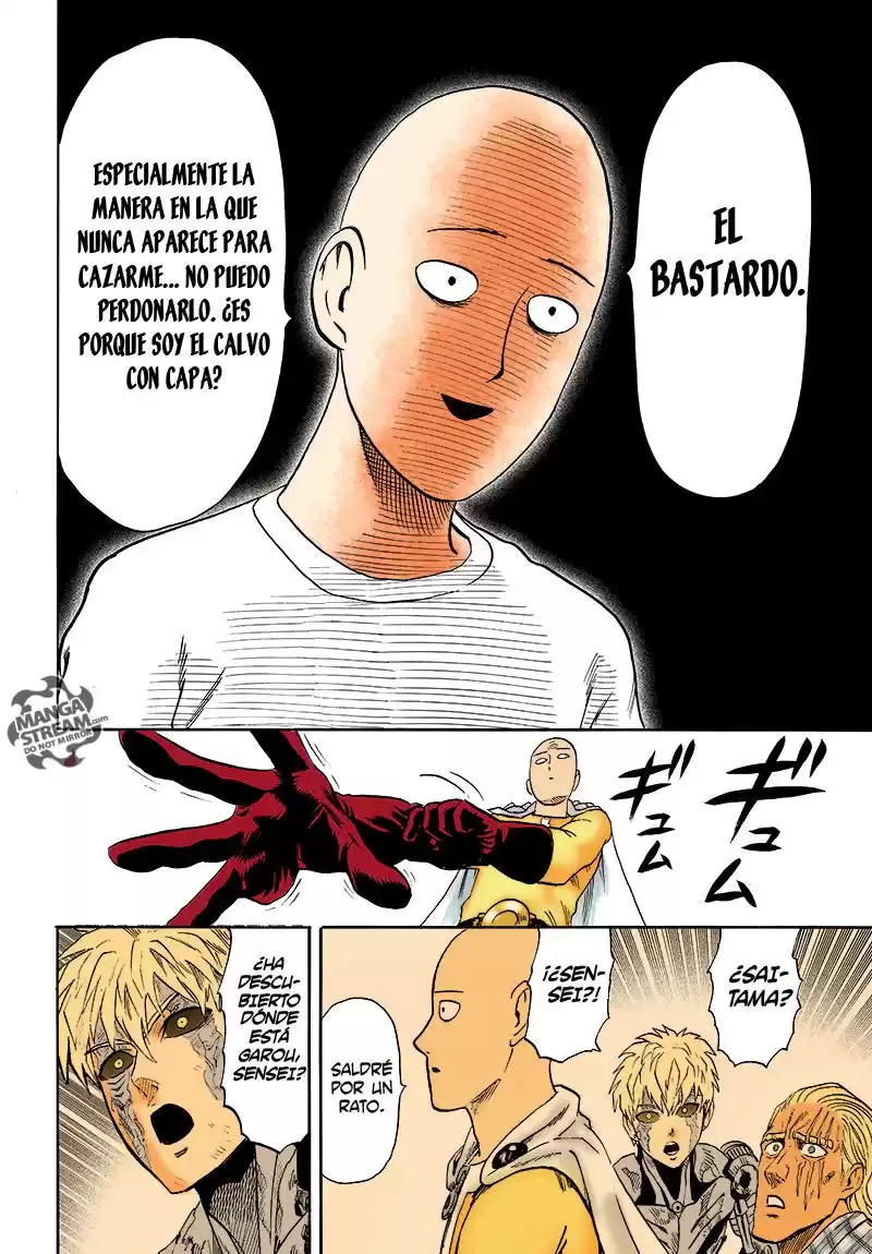 One Punch-Man Capitulo 126.2: ¿Es porque soy el calvo con capa? [Coloreado] página 41