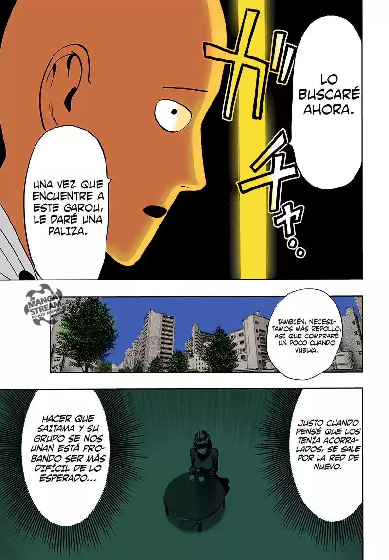 One Punch-Man Capitulo 126.2: ¿Es porque soy el calvo con capa? [Coloreado] página 42