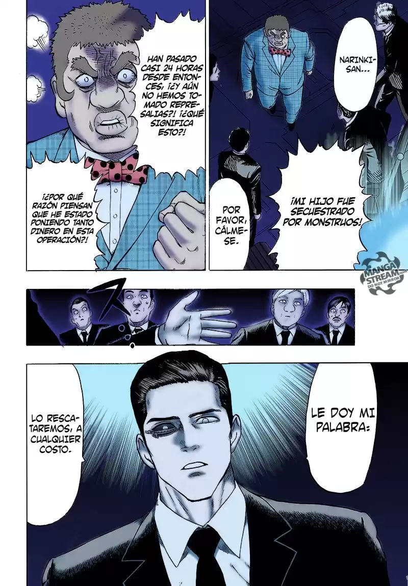 One Punch-Man Capitulo 126.2: ¿Es porque soy el calvo con capa? [Coloreado] página 7