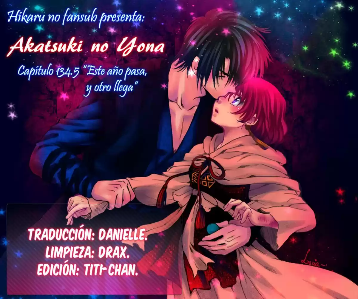 Akatsuki no Yona Capitulo 134.5: Este año pasa y otro llega página 1