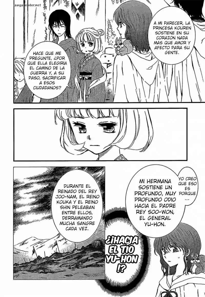 Akatsuki no Yona Capitulo 132: Las cinco Estrellas de Shin página 8