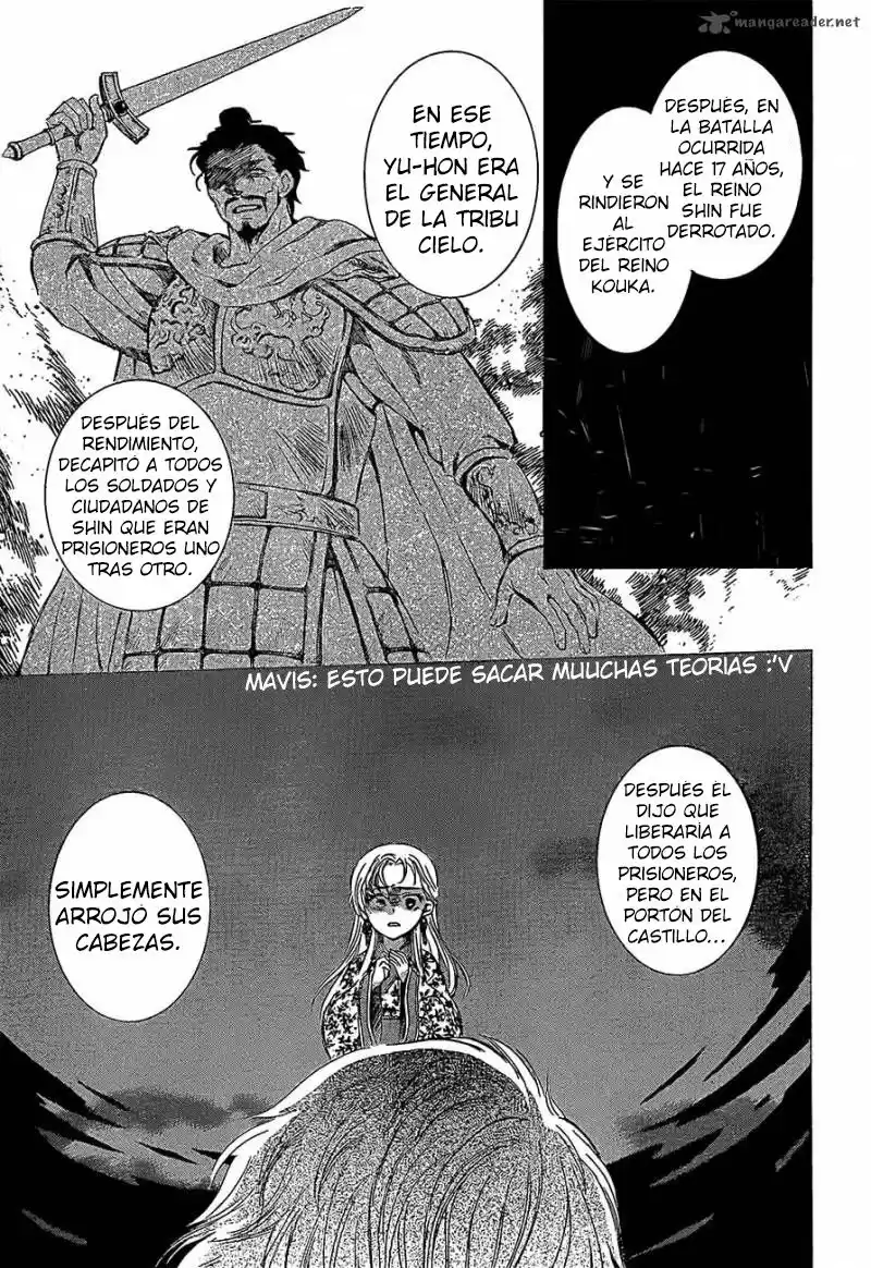 Akatsuki no Yona Capitulo 132: Las cinco Estrellas de Shin página 9