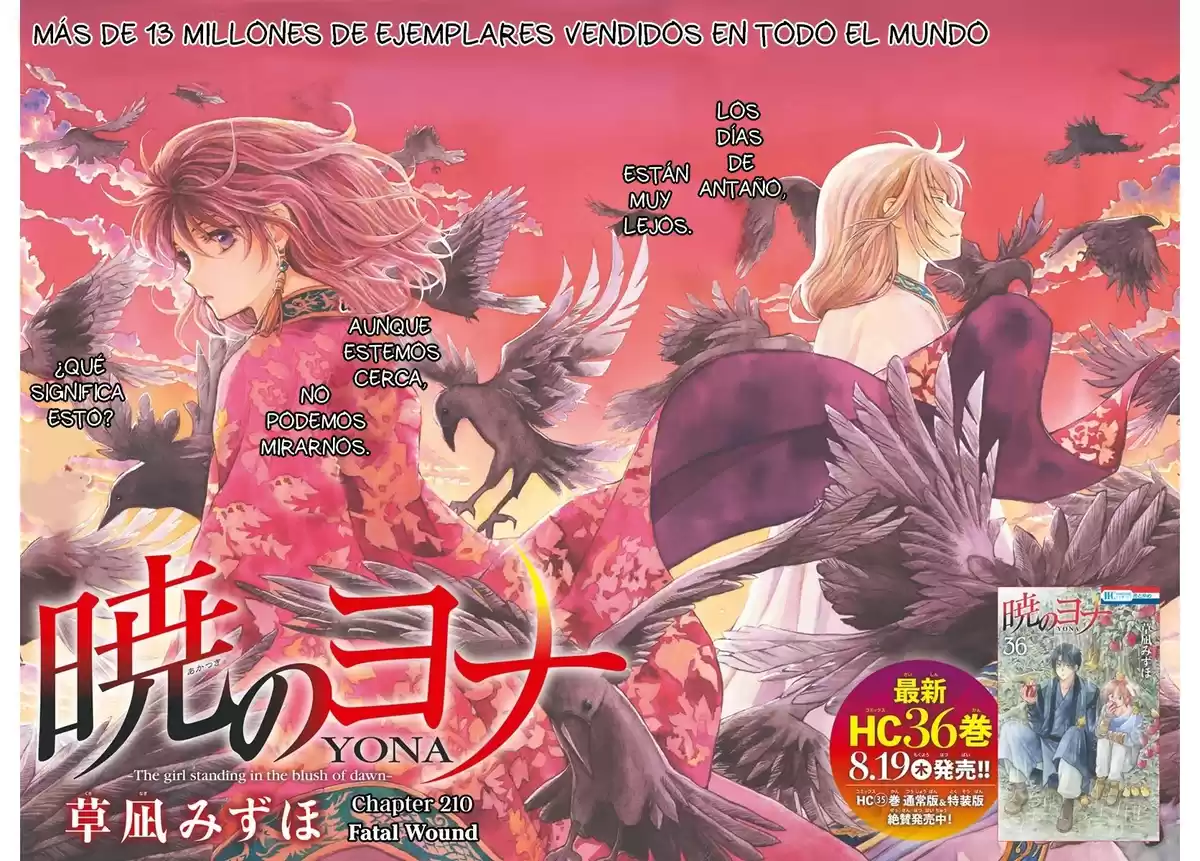 Akatsuki no Yona Capitulo 210: herida mortal página 3