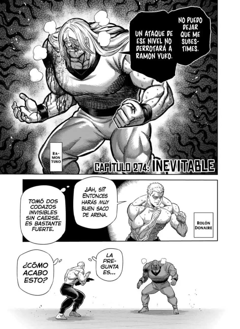 Kengan Omega Capitulo 274 página 1