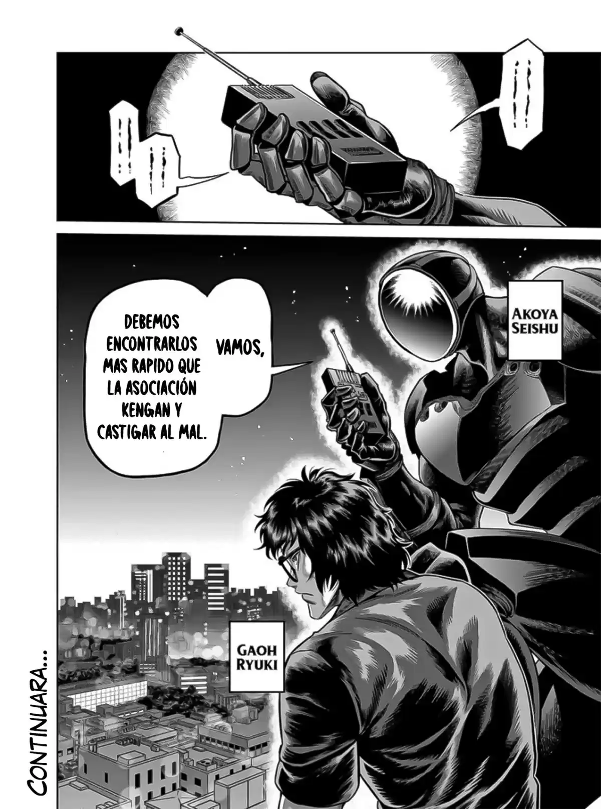 Kengan Omega Capitulo 154: Himuro vs Hia Ji página 9