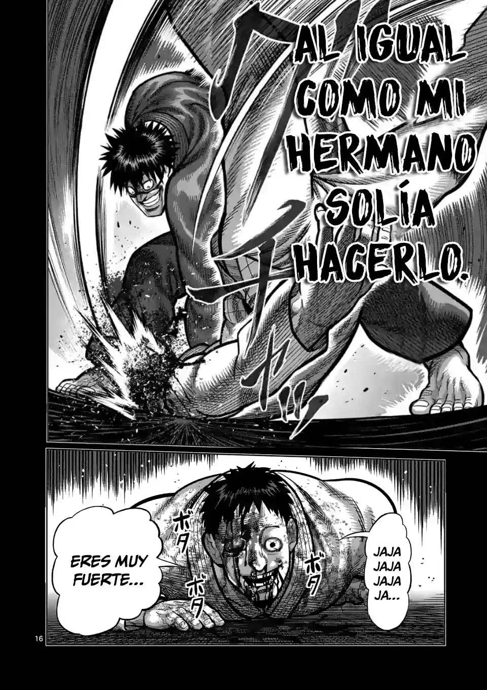 Kengan Omega Capitulo 102: Lamentable página 18