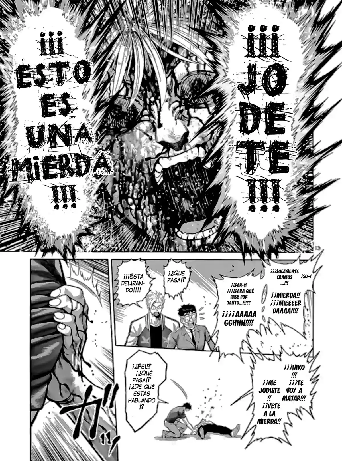 Kengan Omega Capitulo 128: Eras tú página 14