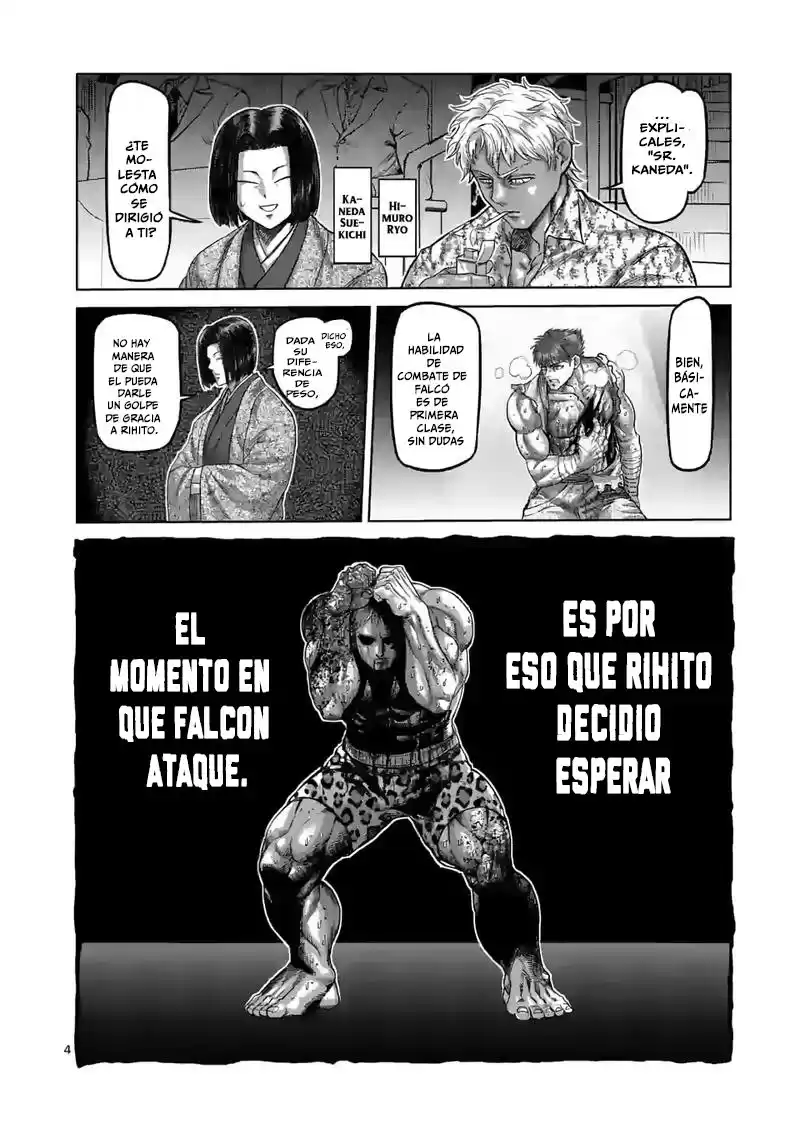 Kengan Omega Capitulo 69: Patada de garra de Búho página 6