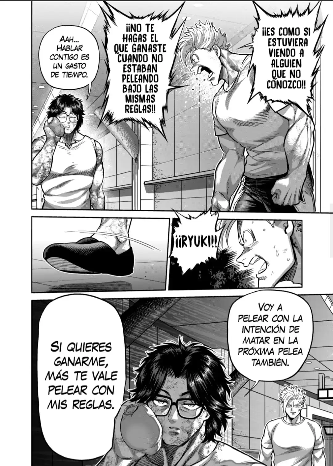 Kengan Omega Capitulo 183: Dos eliminaciones página 10