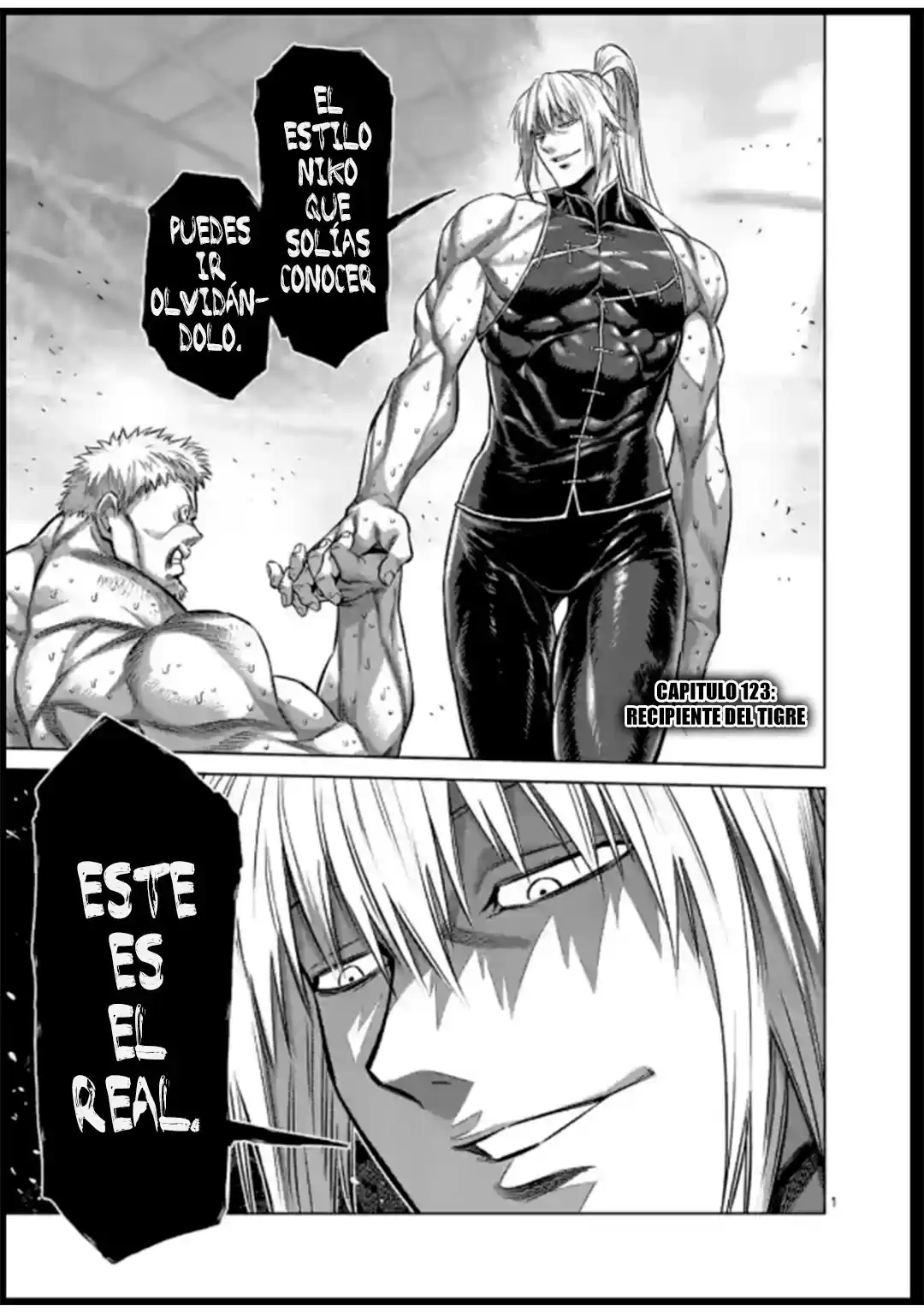 Kengan Omega Capitulo 123: Recipiente del Tigre página 2