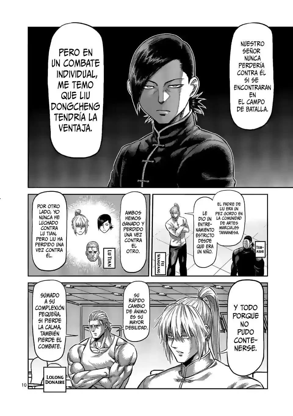 Kengan Omega Capitulo 110: Discordia página 10