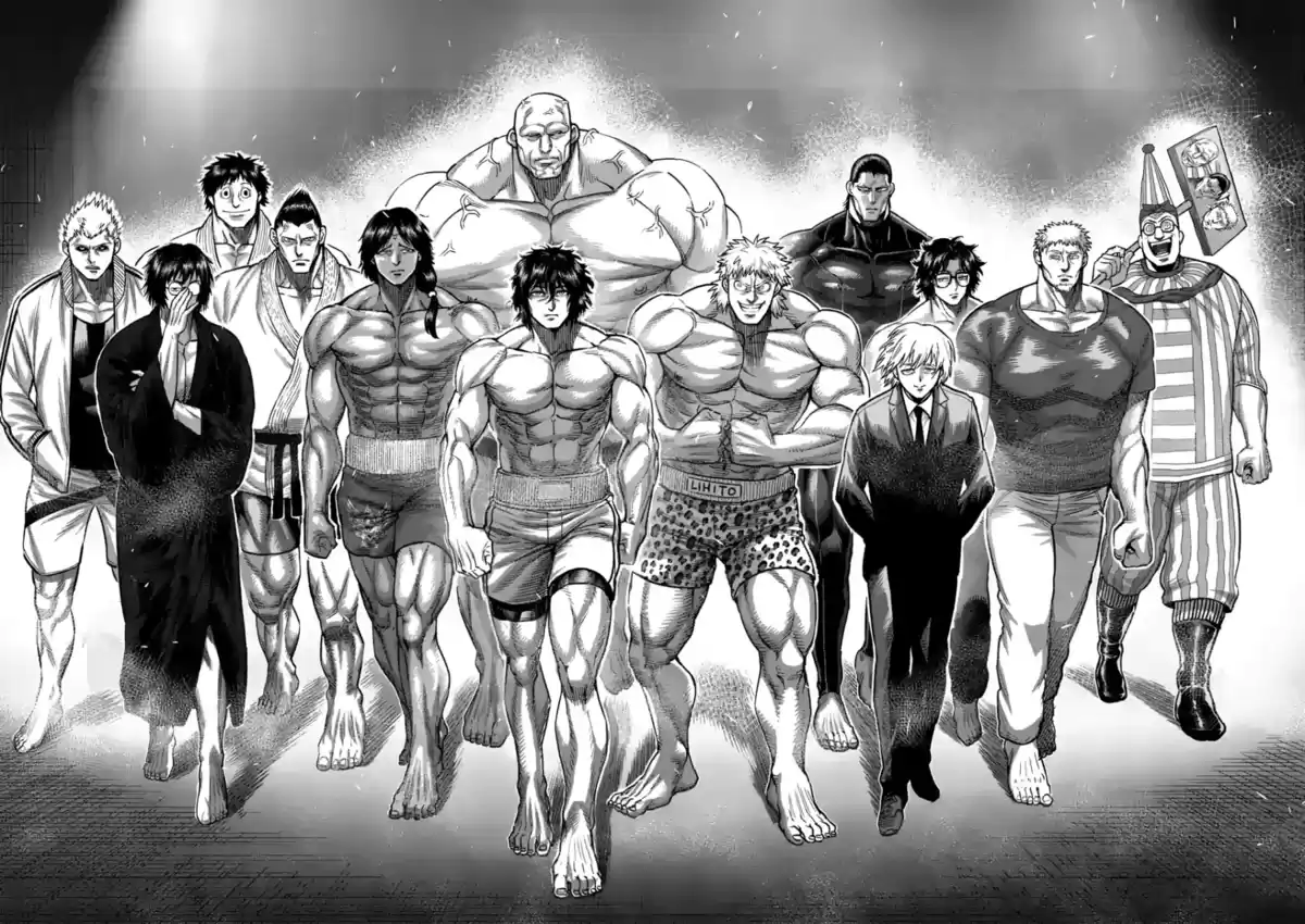 Kengan Omega Capitulo 57: Los representantes entran página 16