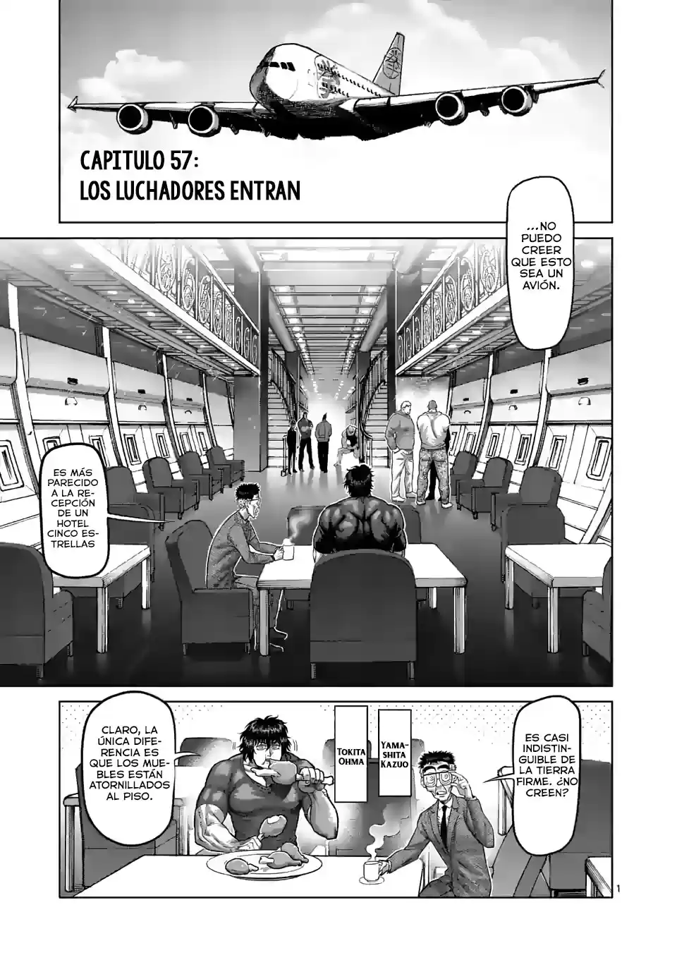 Kengan Omega Capitulo 57: Los representantes entran página 3