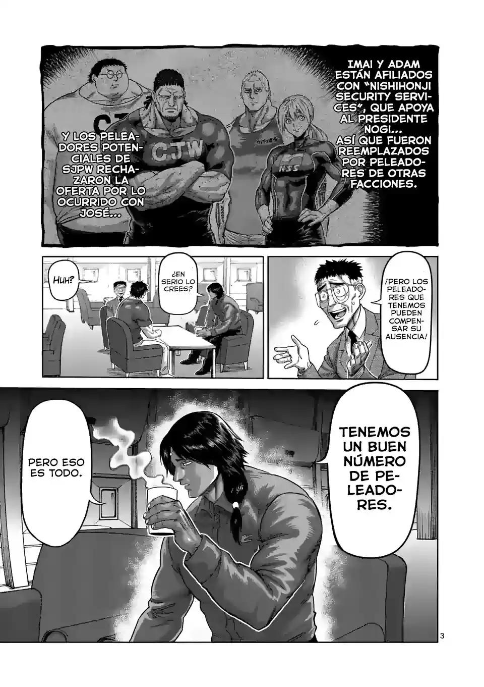 Kengan Omega Capitulo 57: Los representantes entran página 5