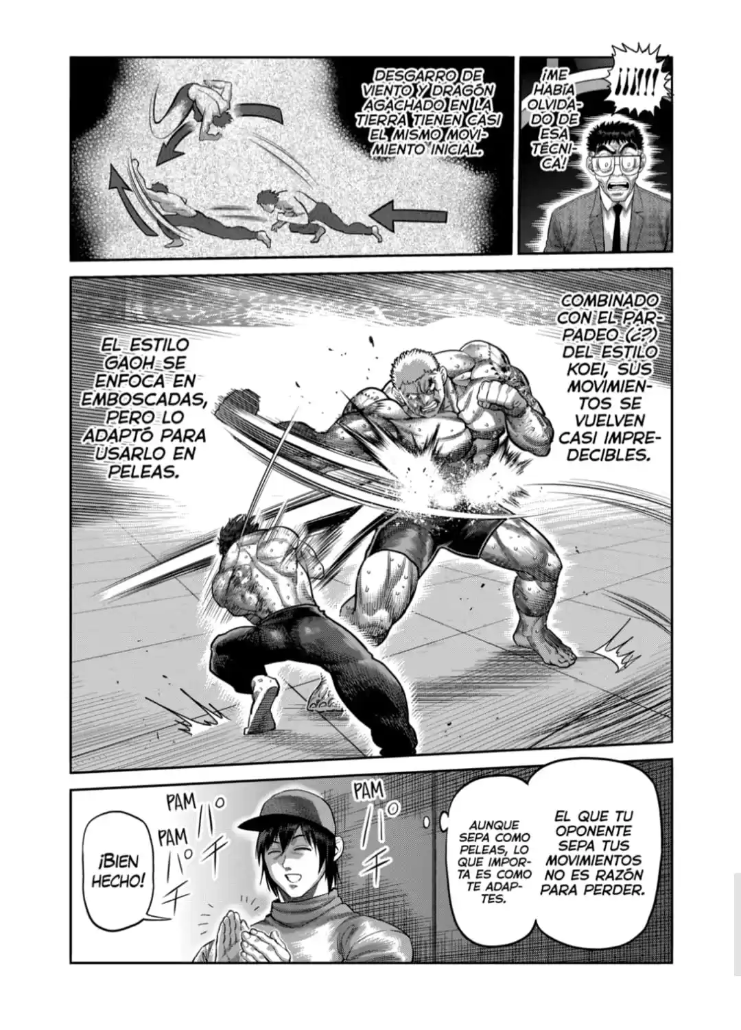 Kengan Omega Capitulo 180: Pelea entre Hombres página 16