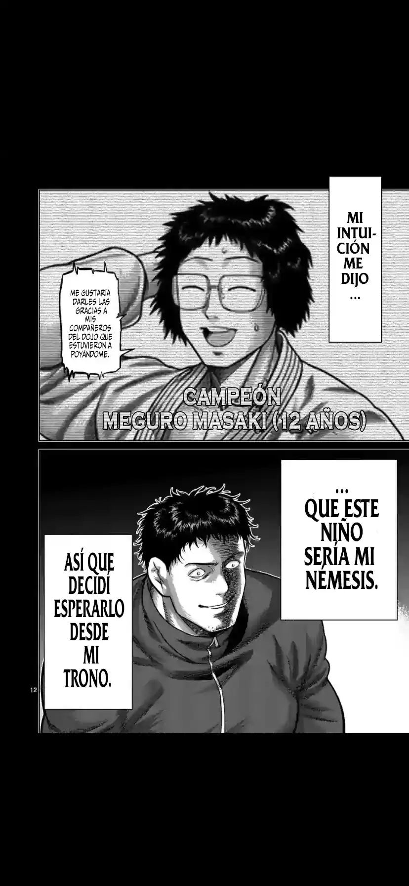 Kengan Omega Capitulo 100: Niño M página 14