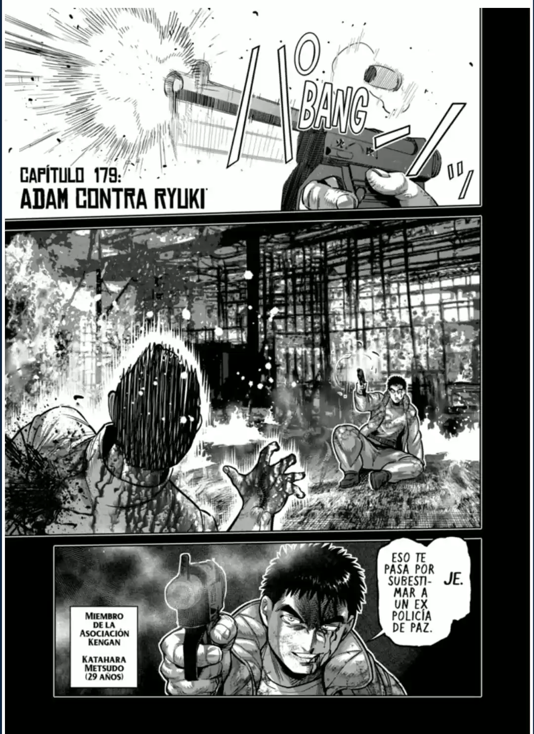 Kengan Omega Capitulo 179 página 1