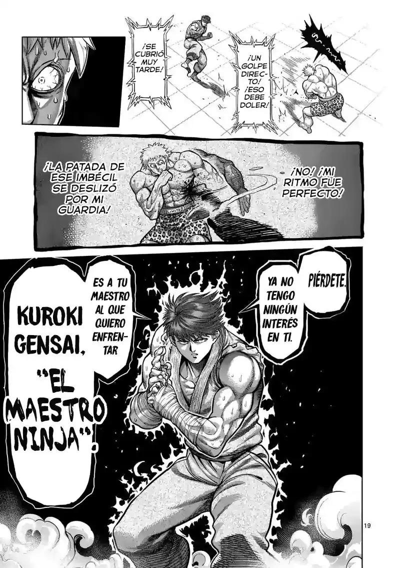 Kengan Omega Capitulo 66: Racional página 21