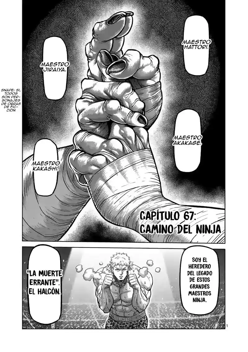 Kengan Omega Capitulo 67: Camino del ninja página 3