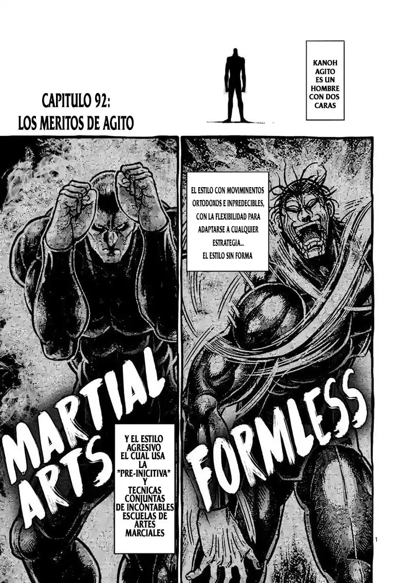 Kengan Omega Capitulo 92: Los meritos de Agito página 3