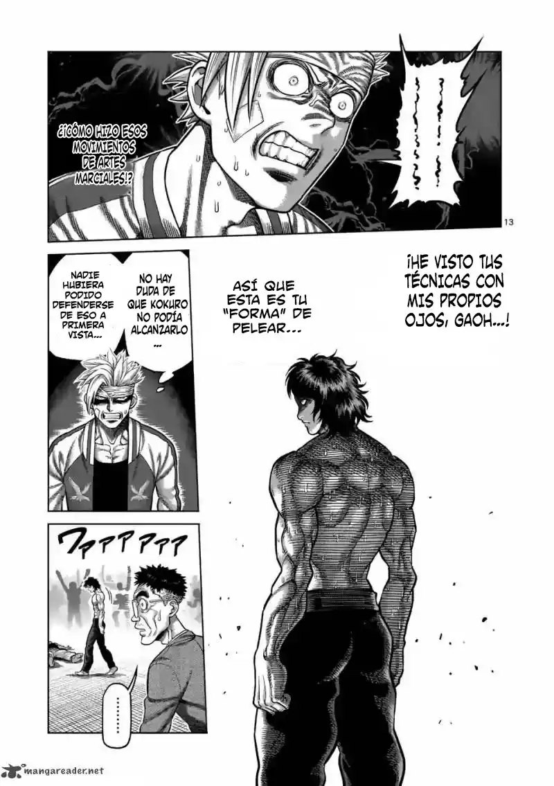 Kengan Omega Capitulo 8: Earth-Crouching Dragon página 13