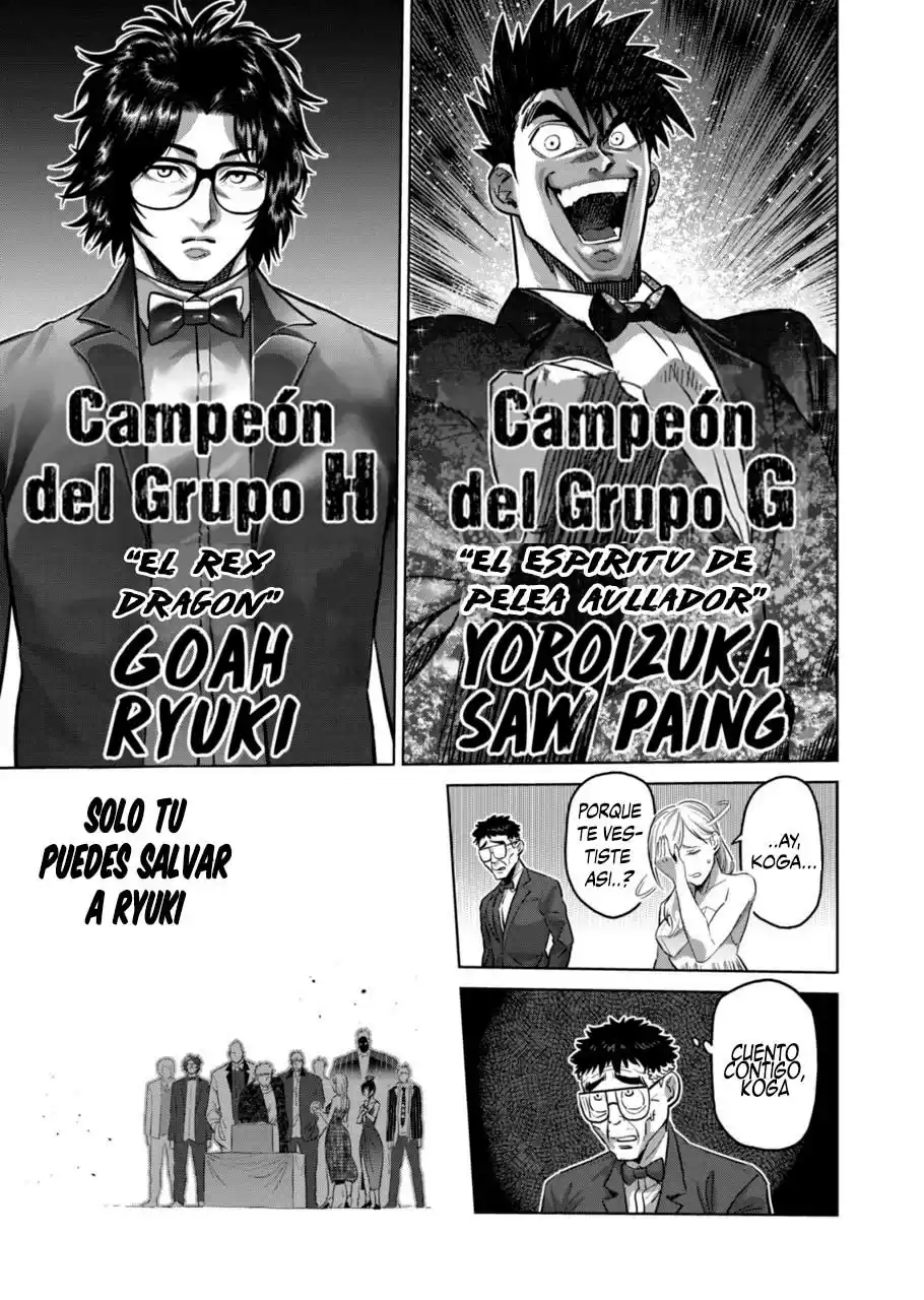 Kengan Omega Capitulo 168: Noche del Sorteo página 7