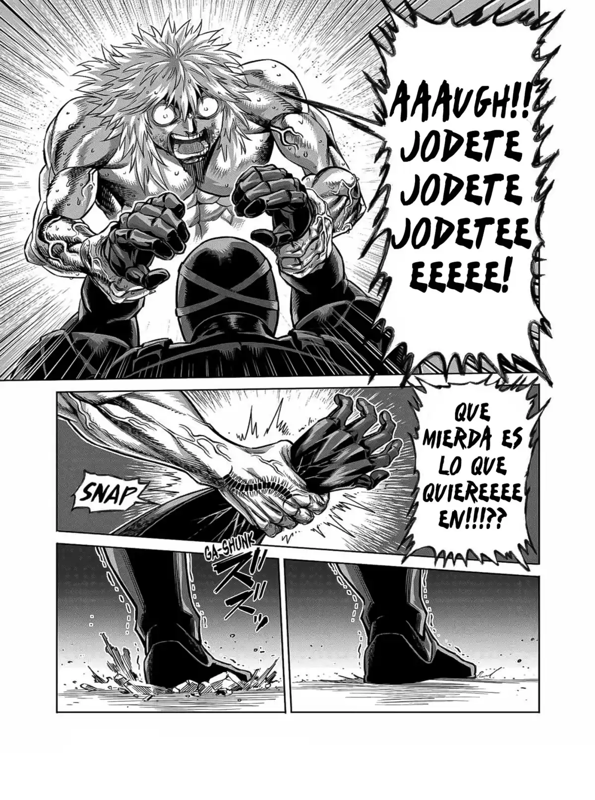 Kengan Omega Capitulo 155: Asedio página 8