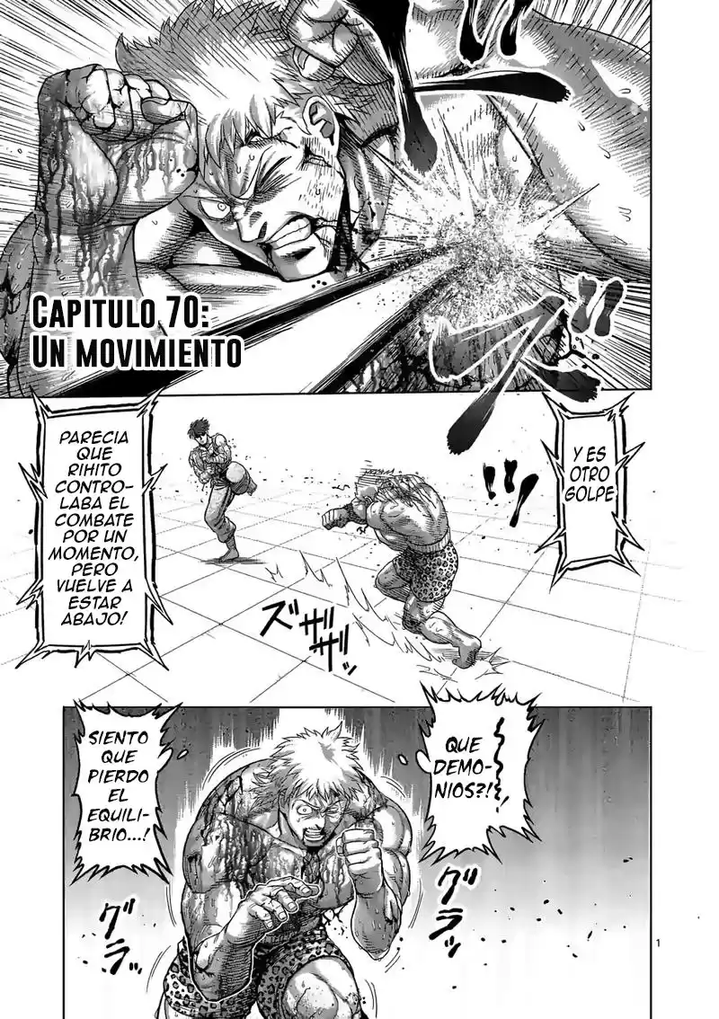 Kengan Omega Capitulo 70: Un movimiento página 3