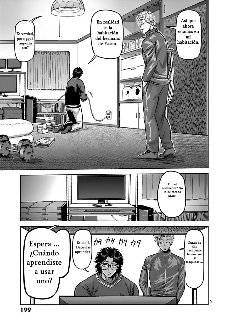 Kengan Omega Capitulo 59.5: Fiesta de bienvenida página 10