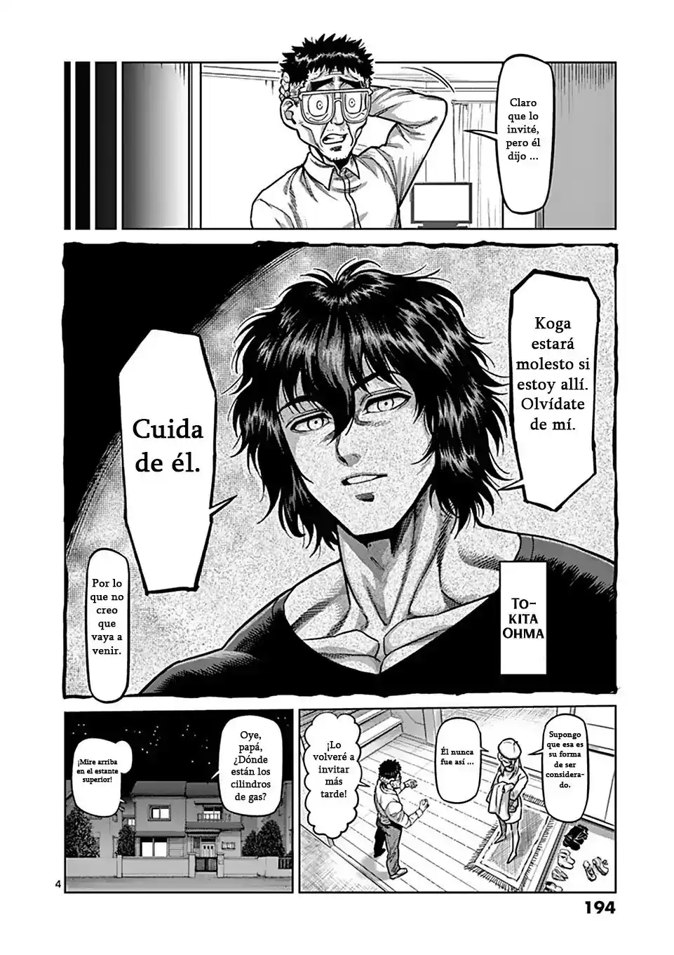 Kengan Omega Capitulo 59.5: Fiesta de bienvenida página 5