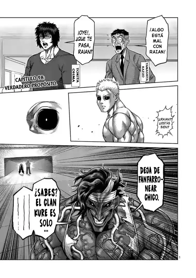 Kengan Omega Capitulo 96: Verdadero propósito. página 3